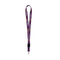 Lanyard Sublimation Solki avainnauha 25 mm, monivärinen