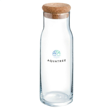 Logo trade mainoslahjat tuotekuva: Algarve Carafe 1 L korkkikorkilla