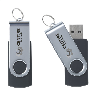 Logotrade mainostuote tuotekuva: USB Twist varastosta 4 Gt