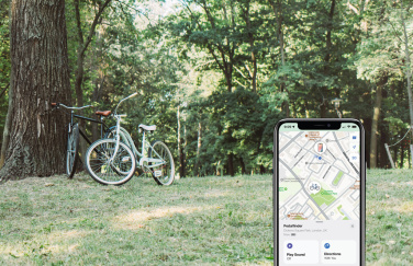 Logotrade mainoslahja ja liikelahja kuva: Pedalfinder-pyöräkello