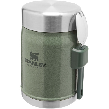 Logo trade mainoslahjat tuotekuva: Stanley Legendary 400 ml:n einespurkki lusikkahaarukalla