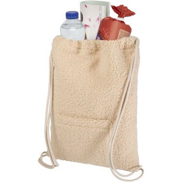 Logotrade mainoslahja ja liikelahja kuva: Bear GRS-kierrätetty kiristysnyörilllinen reppu, 9 l