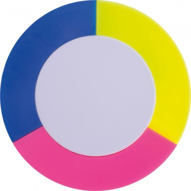 Logotrade mainoslahja tuotekuva: 3-in-1 korostuskynä ANDORRA