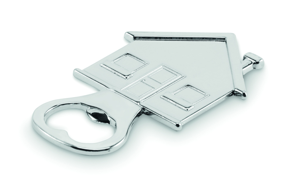 Logotrade liikelahjat mainoslahjat tuotekuva: Talon muotoinen pullonavaaja