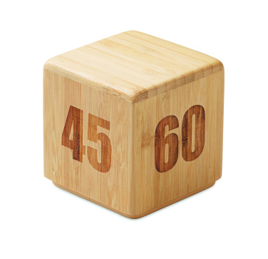 Logotrade mainostuotet kuva: Bambu twist ajastin