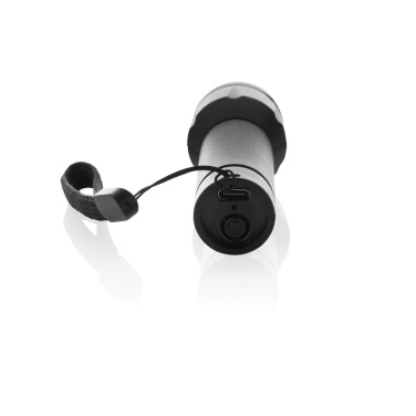 Logo trade mainostuote kuva: Flara RCS -kierrätysmuovinen USB-ladattava taskulamppu