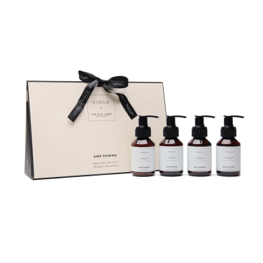 Logotrade mainoslahjat kuva: VINGA x TGL -vartalo- ja käsienhoitosetti