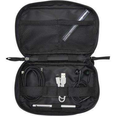 Logo trade liikelahjat mainoslahjat kuva: Resi Plus GRS-kierrätetty tekniikkapussi, 1 L