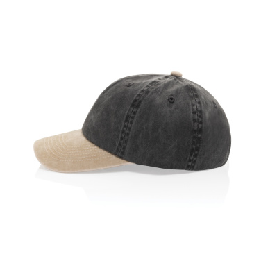 Logotrade mainoslahjat kuva: BEAU AWARE™ -puuvillatwill-lippalakki, 6-osainen, 270 g/m²
