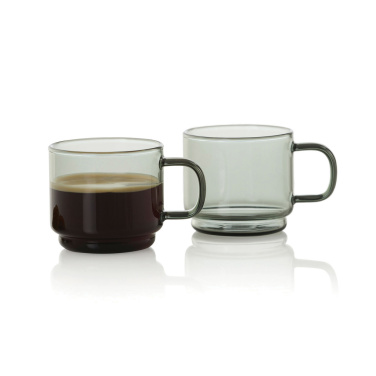 Logotrade liikelahjat mainoslahjat tuotekuva: AdHoc Impact -espressokupit 70 ml, 2 kpl:n sarja