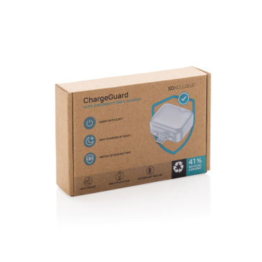 Logotrade liikelahja mainoslahja kuva: ChargeGuard RCS automaattisesti katkaiseva USB-C-sovitin.