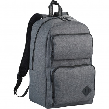 Logotrade reklaminės dovanos nuotrauka: Graphite Deluxe 15" nešiojamojo kompiuterio kuprinė 20L