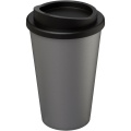 Americano® 350 ml izoliuotas stiklainis, Sidabrinė/Tvirta juoda