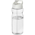 H2O Active® Base 650 ml sportinis buteliukas su snapeliu su dangteliu, Skaidrus/baltas