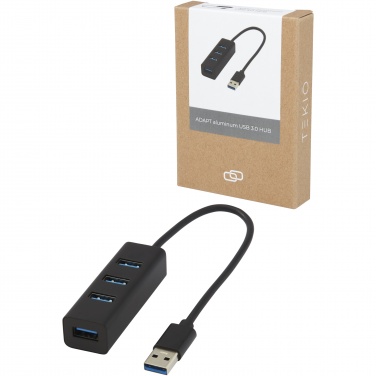 : ADAPT aliuminio USB 3.0 šakotuvas 