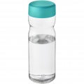 H2O Active® Base Tritan™ 650 ml vandens butelis su užsukamu dangteliu, Skaidrus skaidrus / Aqua blue