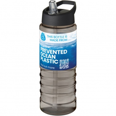 Logotrade reklaminės dovanos nuotrauka: H2O Active® Eco Treble 750 ml sportinis buteliukas su snapeliu su dangteliu 