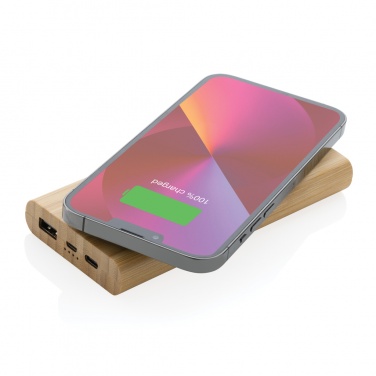 : Bamboo 8.000 mAh 5W belaidis maitinimo blokas