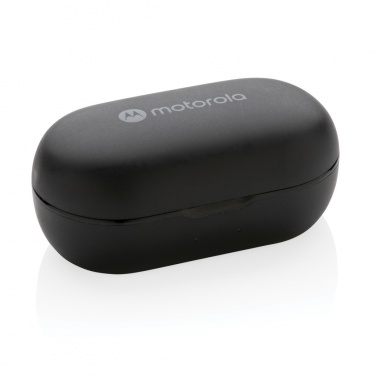 Logotrade dovana nuotrauka: Motorola IPX5 TWS MOTO pumpurai 85