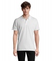 SPRING II MEN Polo 210g, Baltas