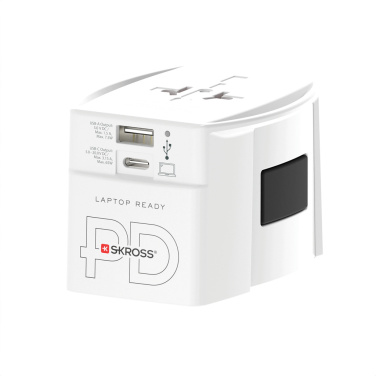 Logotrade reklaminiai produktai nuotrauka: SKROSS World Travel Adapter MUV 65W PD su USB C laidu