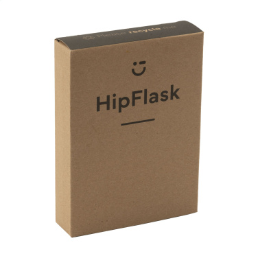 Logotrade reklaminiai produktai nuotrauka: Hipflask Bamboo 200 ml geriamasis buteliukas