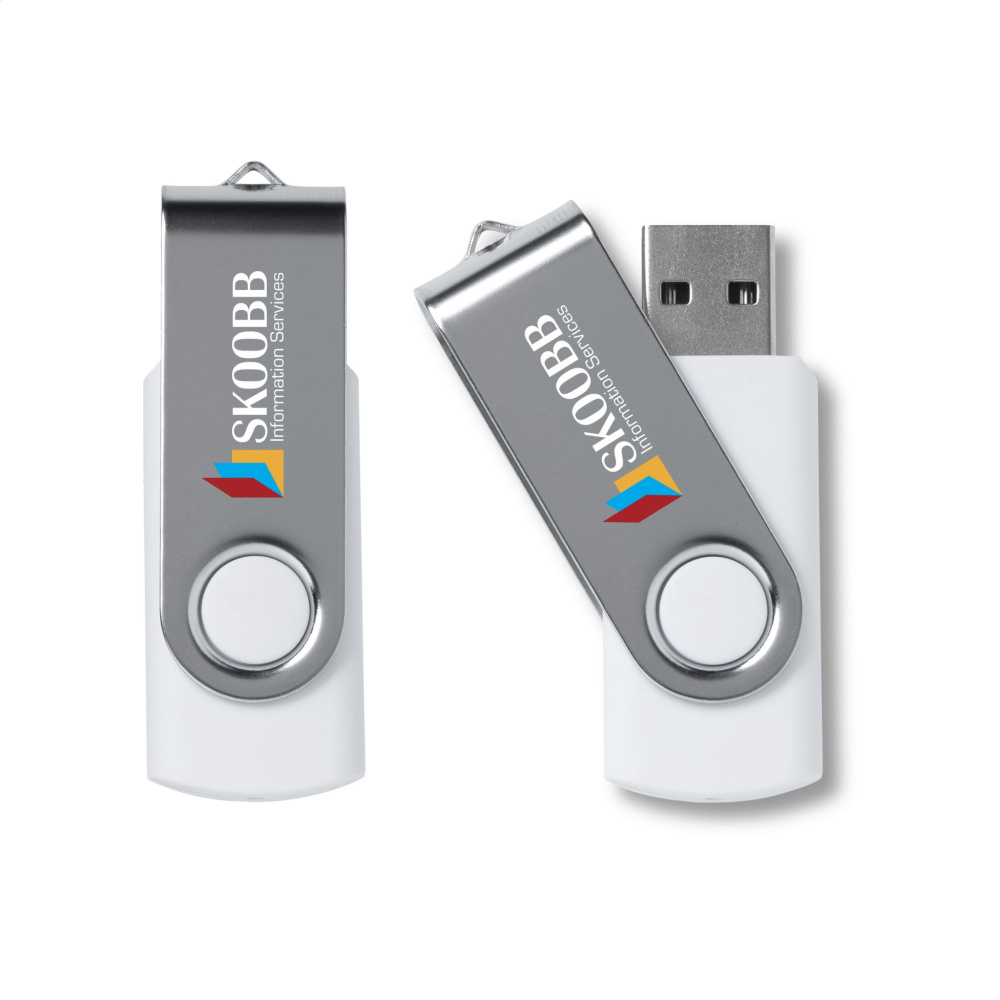 Logotrade firminės dovanos nuotrauka: USB Twist 8 GB