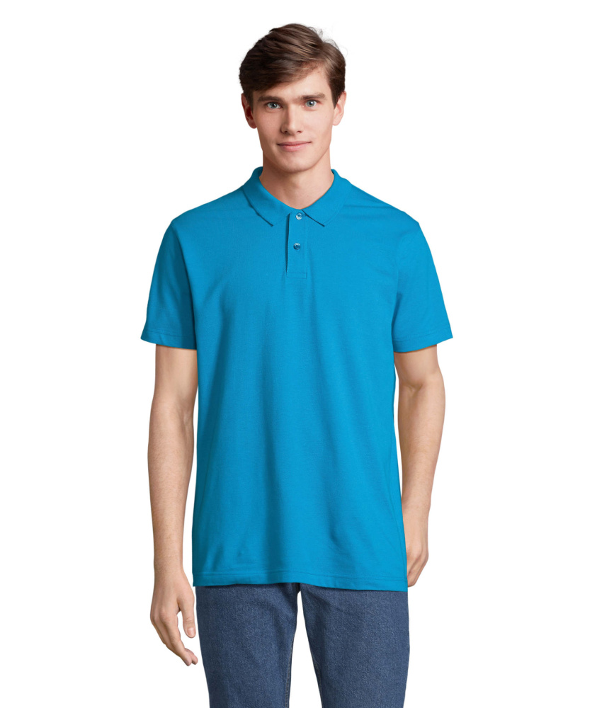 Logotrade reklaminės dovanos nuotrauka: PULSE UNISEX POLO