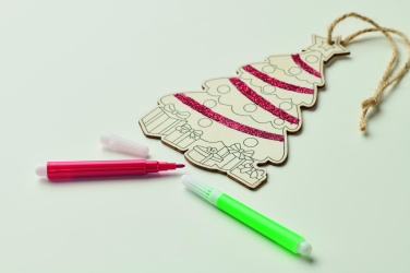 Logotrade reklaminės dovanos nuotrauka: Kalėdų eglutės papuošalas