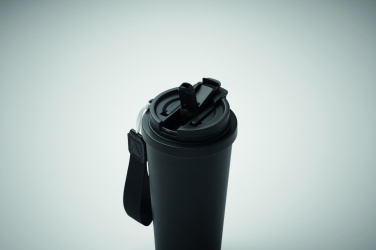 Logotrade firminės dovanos nuotrauka: Dvigubos sienelės stiklinė 500 ml