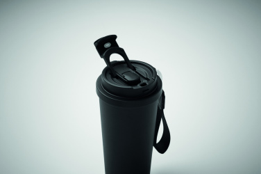 Logotrade dovana nuotrauka: Dvigubos sienelės stiklinė 500 ml