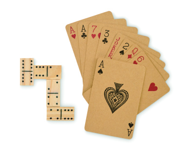 Logotrade reklaminiai produktai nuotrauka: Domino ir kortų rinkinys