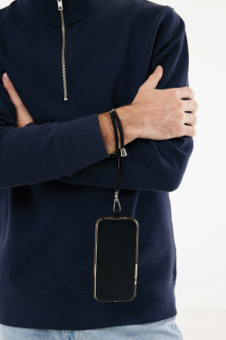 Logotrade reklaminės dovanos nuotrauka: „CarryLoop RCS“ perdirbto PET reguliuojamo dydžio telefono laikiklis su apyranke