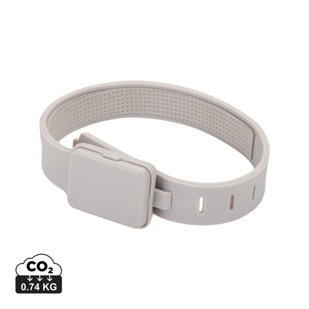 Logotrade firminės dovanos nuotrauka: „Lumi Sprint RCS“ plastikinis įkraunamas LED bėgimo žibintas