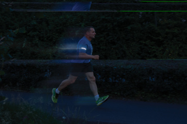 Logotrade verslo dovanos nuotrauka: „Lumi Sprint RCS“ plastikinis įkraunamas LED bėgimo žibintas