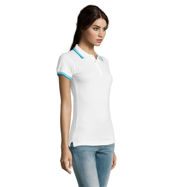 Logotrade verslo dovanos nuotrauka: PASADENA moteriškas polo 200g