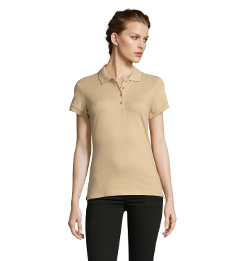 Logotrade reklaminiai produktai nuotrauka: PEOPLE WOMEN POLO 210g