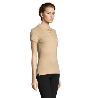 Logotrade verslo dovanos nuotrauka: PEOPLE WOMEN POLO 210g