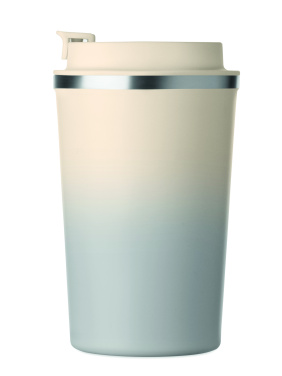 Logotrade reklaminės dovanos nuotrauka: Dvigubos sienelės stiklinė 350 ml