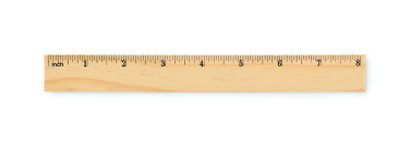 Logotrade firminės dovanos nuotrauka: Medinė liniuotė 20 cm