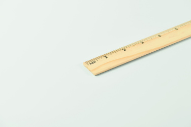 Logotrade reklaminės dovanos nuotrauka: Medinė liniuotė 20 cm
