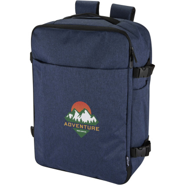 Logotrade reklaminės dovanos nuotrauka: „Libra 17“ GRS perdirbta rankinio bagažo kuprinė, 25 l