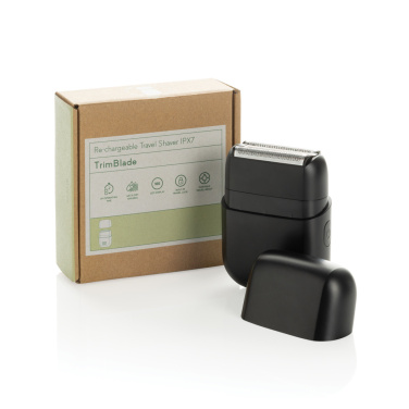 Logotrade dovana nuotrauka: Įkraunamas „TrimBlade“ kelioninis skustuvas IPX7
