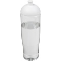 H2O Active® Tempo 700 ml sporta pudele ar kupolu ar vāku, Caurspīdīgs / Balts