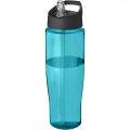 H2O Active® Tempo 700 ml sporta pudele ar vāku, Aqua blue / Solid black