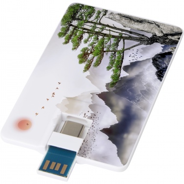 : Duo plāns 32 GB USB disks ar Type-C un USB-A 3.0