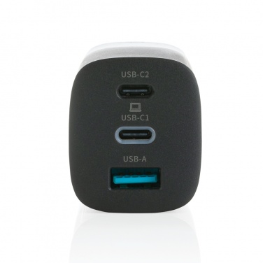 : Philips 65 W īpaši ātrs PD 3 portu USB sienas lādētājs