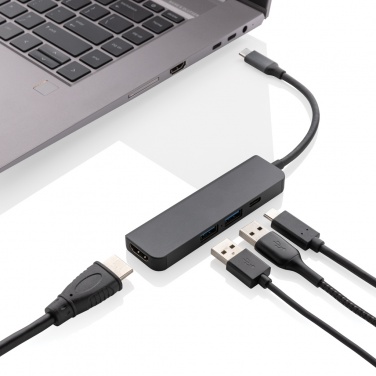 : Terra RCS pārstrādāta alumīnija centrmezgls ar HDMI ieeju