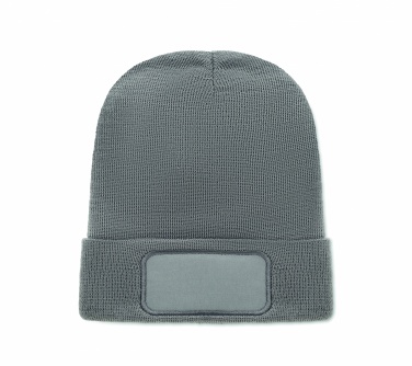 Logotrade Ideja dāvanas foto: Unisex beanie RPET poliestera