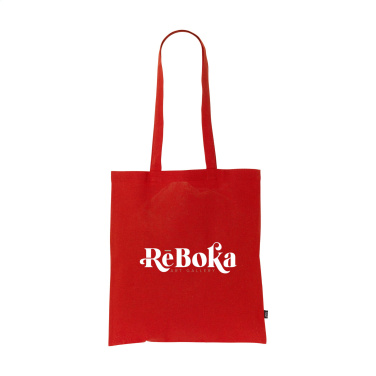 Logotrade korporatīvās dāvanas foto: Shoppy Color Bag GRS pārstrādāta kokvilna (150 g/m²)